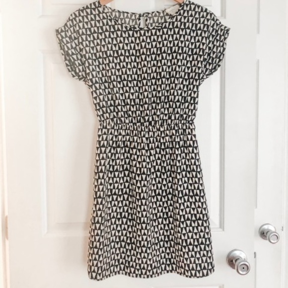Anthropologie Dresses & Skirts - Anthropologie Everly Dress Black/Cream Print Sz S